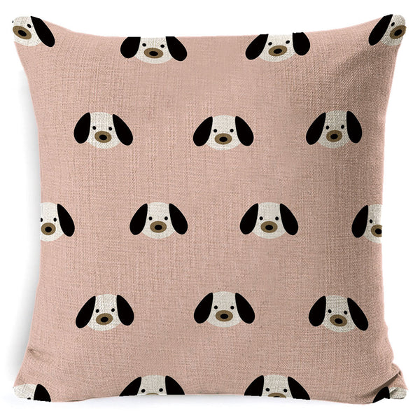 Funda de Almohada Vintage Perros Algodón 45x45 - Image 16