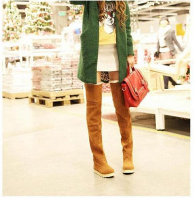 Botas de Invierno Impermeables Hasta la Rodilla con Forro de Algodón - Image 4