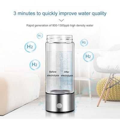Generador de Agua con Hidrógeno - Vaso Inteligente para Salud Optimizada - Image 4