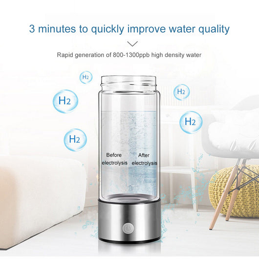 Generador de Agua con Hidrógeno - Vaso Inteligente para Salud Optimizada - Image 4