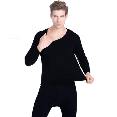 Camiseta Térmica Gruesa con Forro de Felpa para Hombre - Image 11