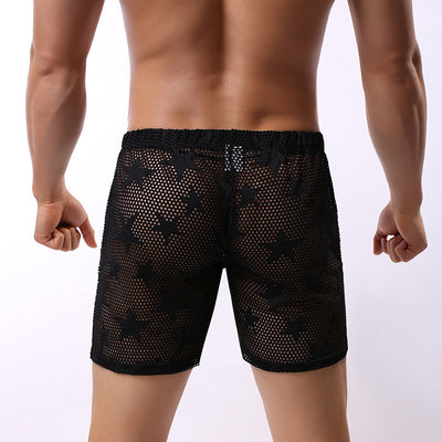 Pantalones de Malla Hueca Cintura Baja Comfort Star - Image 2