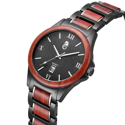 Reloj de Cuarzo para Hombre con Sándalo Negro - Image 17