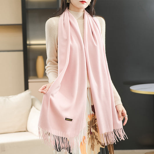 Bufanda Reversible de Cachemira para Mujer - Elegancia Dual - Image 18