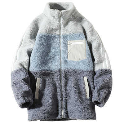 Abrigo de Cordero Talla Extra Grande para Invierno