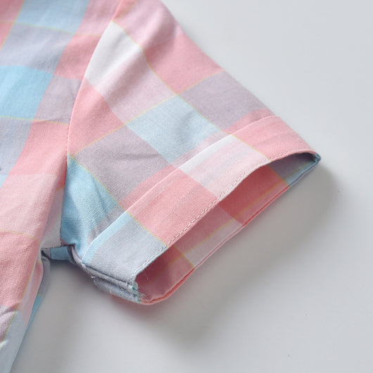 Conjunto Elegante para Niño con Camisa y Pantalón Corto - Image 13