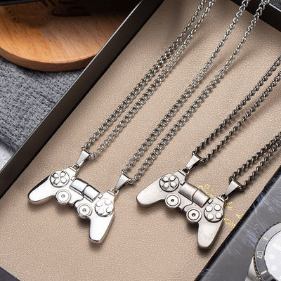 Cadena Hip-hop Consola Retro en Acero Titanio - Estilo Urbano Personalizado - Image 12