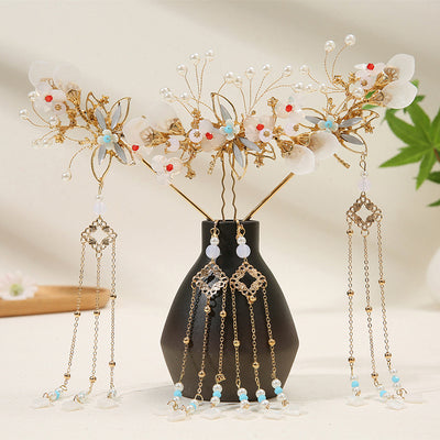 Broche Clásico Chino Estilo Antiguo con Borlas - Accesorio para el Cabello - Image 19