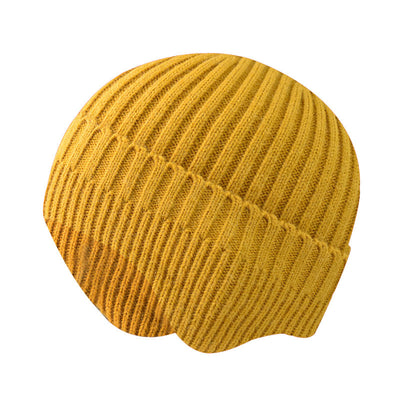 Gorro de Lana Tejido para Protección de Oídos - Colores Puros y Cálidos - Image 20