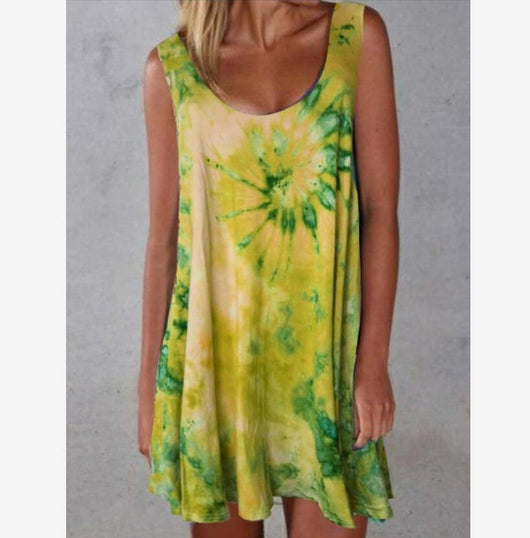 Falda Vestido Tie Dye para Mujer - Image 7