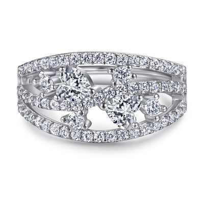 Anillo de Plata 925 para Mujer con Circonita - Diseño Europeo Amor - Image 5