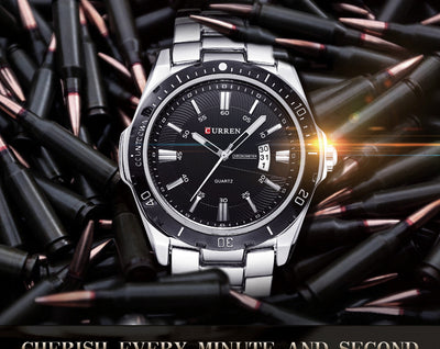 Reloj de Pulsera Hombre Resistente al Agua con Calendario - Image 10