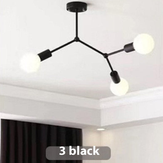 Lámpara de Techo Minimalista de Hierro para Dormitorio y Sala - Image 5