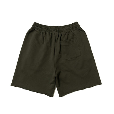 Shorts de Algodón Teñido Pesado para Hombre - Estilo Urbano Minimalista - Image 4