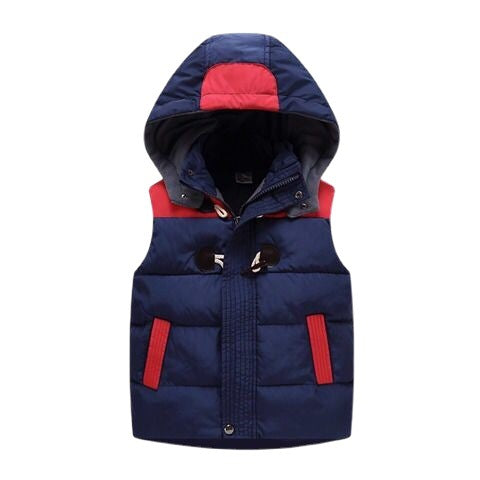 Chaleco Acolchado con Capucha para Niños y Niñas - Uniforme Jardín Infantil - Image 7