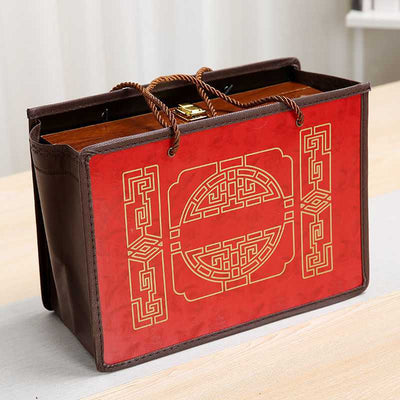 Recipiente de Té en Cerámica Artesanal con Caja de Madera - Image 9