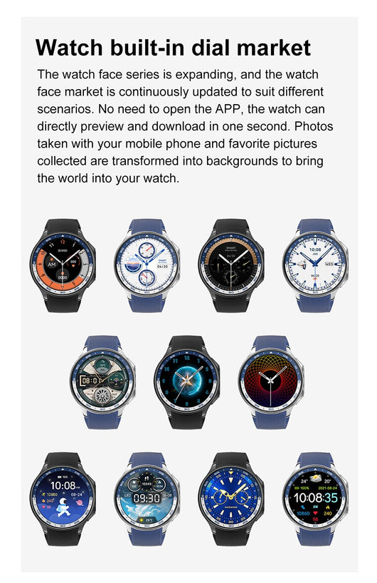 Reloj Deportivo Inteligente DT WATCH X con Monitor Cardíaco y Llamadas Bluetooth - Image 6