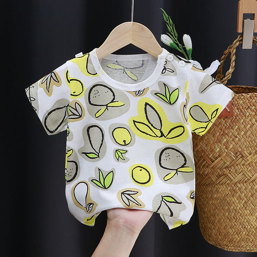 Playera Infantil de Algodón con Estampado de Dibujos Animados - Image 5