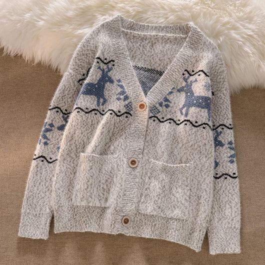 Cardigan Suelto de Punto Cómodo para Mujer - Image 16
