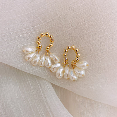 Pendientes de Perlas Barrocas de Agua Dulce - Image 3
