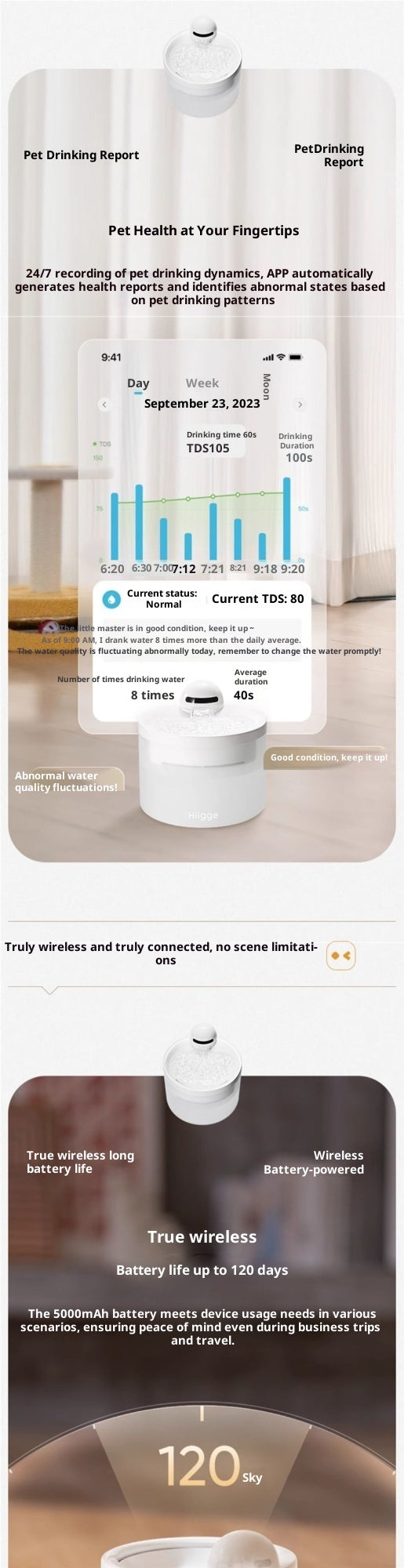 Bebedero Inteligente para Mascotas con Monitoreo de Calidad de Agua 24/7 - Image 18
