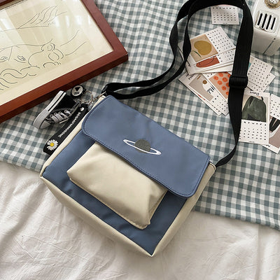 Bolsa de Lona Mini para Estudiante - Bandolera Casual Elegante - Image 30