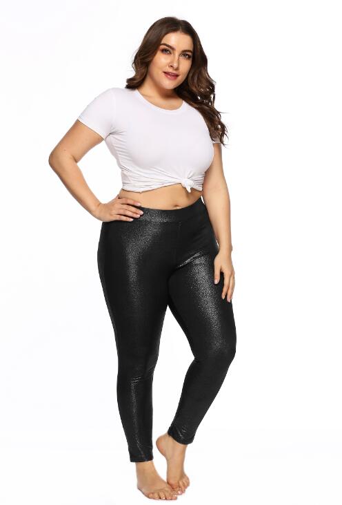 Leggings Brillantes Dorados
