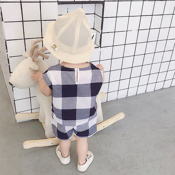 Conjunto Infantil sin Mangas de Dos Piezas