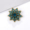 Alloy rhinestone Pequeño pin brooch costume 6 Estilo