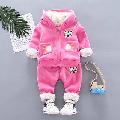 Abrigo de Invierno Peluche Visón Dorado - Image 5