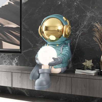 Lámpara Nocturna Astronauta - Decoración Moderna para Sala y Televisor - Image 13