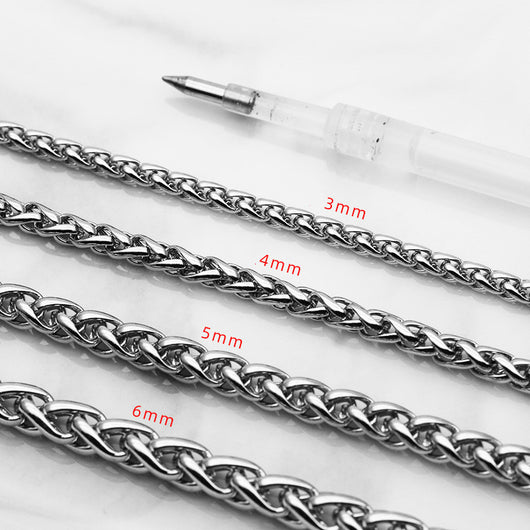 Collares de Acero de Titanio para Hombre: Estilo y Resistencia