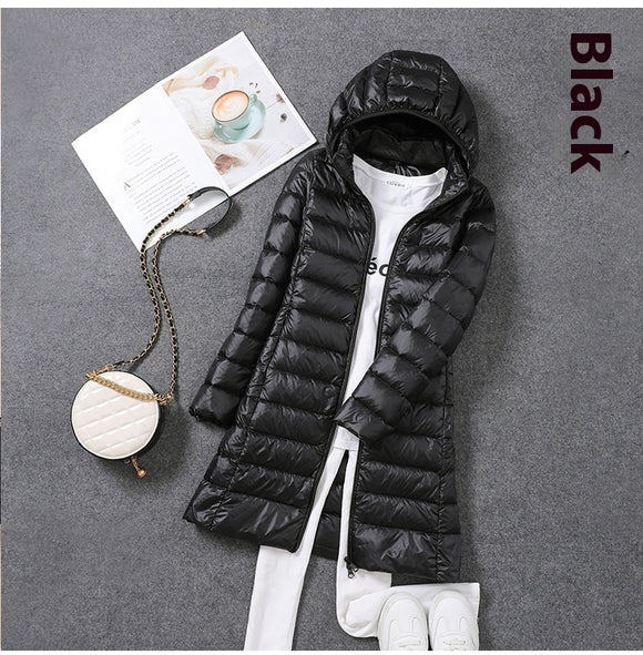 Chaqueta Acolchada Ligera de Moda para Mujer