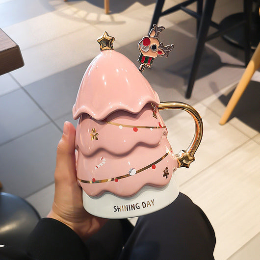 Taza de Cerámica con Árbol de Navidad - Image 8