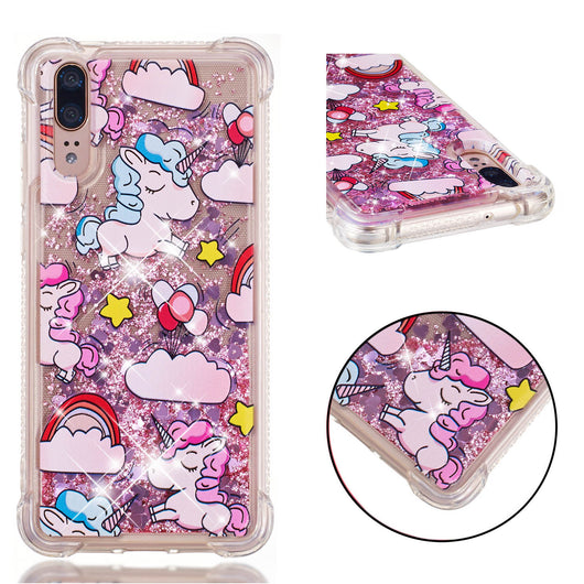 Funda TPU con Purpurina Fluida Transparente - Image 26