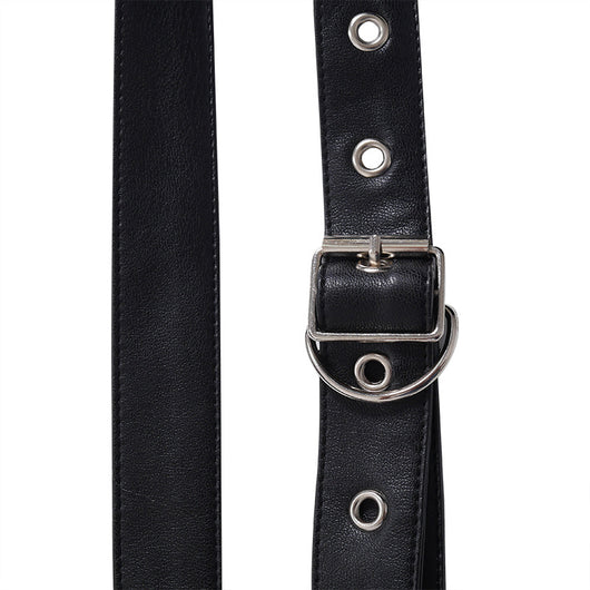 Overol Levantacaderas de Cuero PU con Cintura Ajustable para Mujer - Image 6