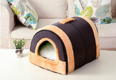 Casa Cama Mascota Cuatro Estaciones - Nido Confortable para Perros y Gatos - Image 9
