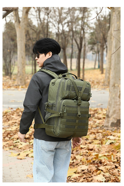 Mochila de Viaje Impermeable Multifuncional para Hombre - Image 21
