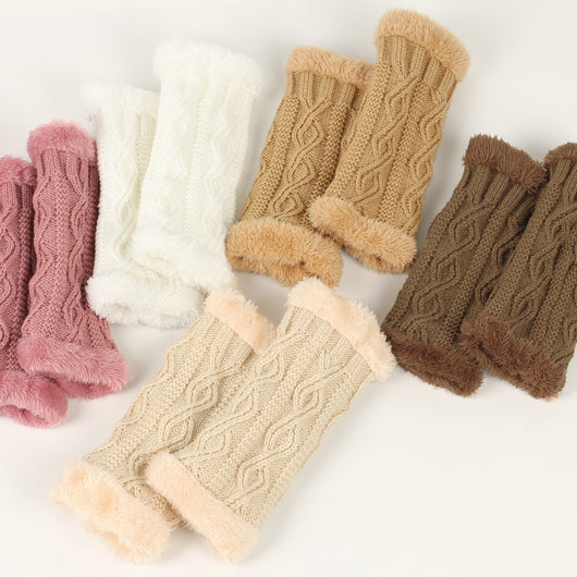 Guantes Tejidos Gruesos Rombos con Forro Polar Plus - Image 17