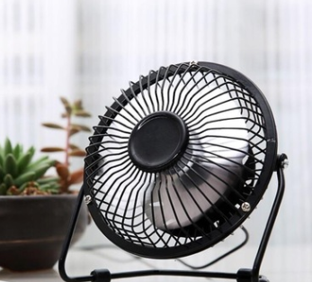 Ventilador Portátil USB Mini de Aluminio para Escritorio - Enfriamiento Silencioso - Image 2