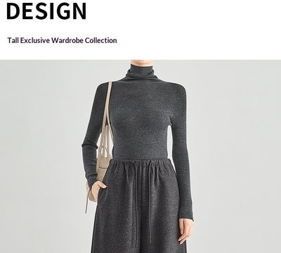 Pantalones de Jogger en Tweed Estampado - Mezcla de Lana Confortable - Image 10