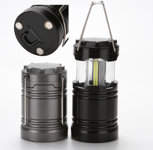 Linterna LED COB Recargable para Camping y Emergencias