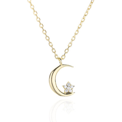 Collar de Plata 925 con Luna y Estrella - Image 5