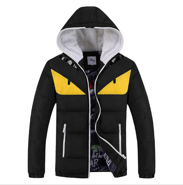 Chaqueta de Algodón Acolchada para Hombre - Abrigo Invernal Juvenil