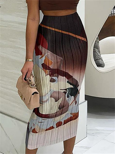Vestido Estampado para Mujer con Cintura Elástica - Colección Verano - Image 7