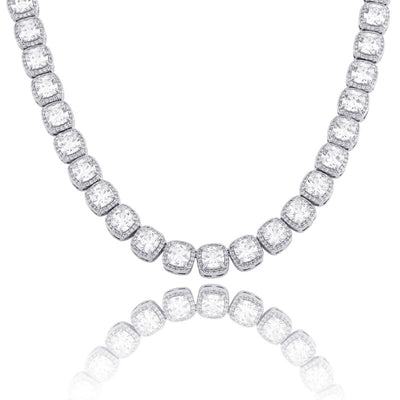 Collar Cuadrado Hip Hop con Circonitas Brillantes - Image 18