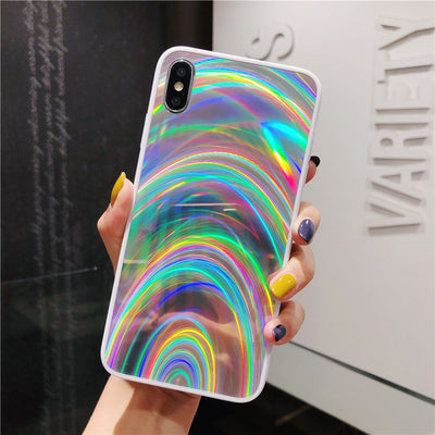 Funda Espejo Arcoíris con Brillo y Purpurina - Image 23