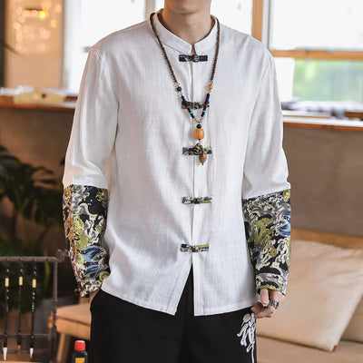Camisa Oversized para Hombre con Cuello de Botones - Image 3
