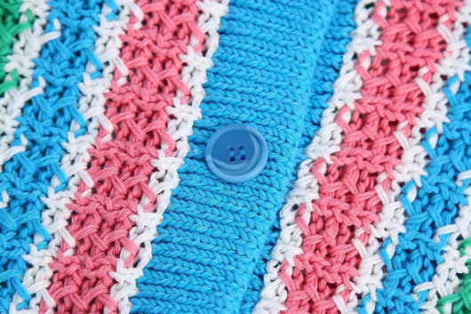 Chaqueta Suéter Tejido a Rayas para Mujer - Image 30