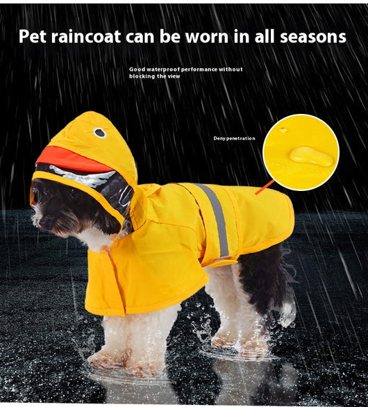 Poncho Reflectante para Perros con Diseño Cartoon y Tracción - Image 18